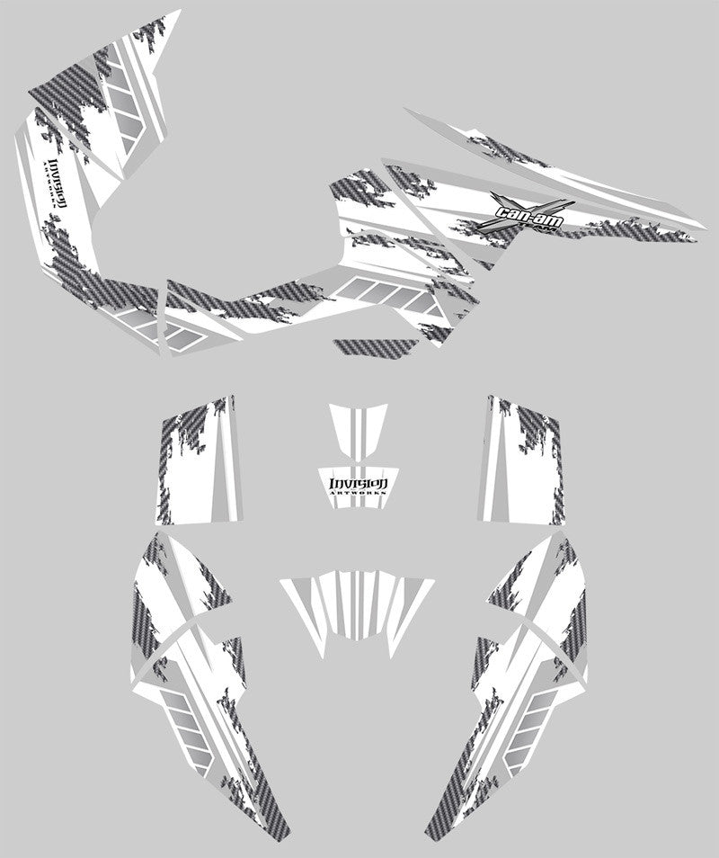 Racer X - White Background, Gey Design