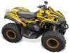 Racer-X - Yellow Background Black Design