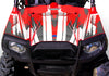 Racer X - Red Background, White Design