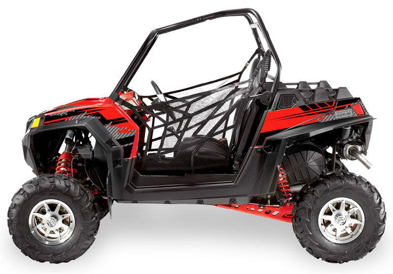 Racer X - Black Background, Red Design