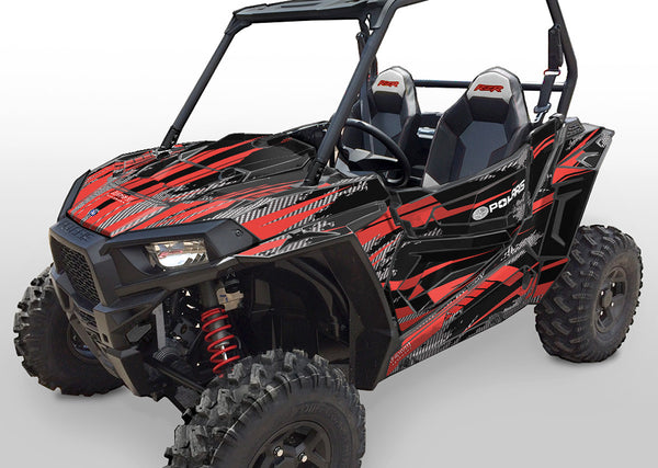 Polaris RZR-S 900 Graphics - Invision Artworks Powersports Graphics