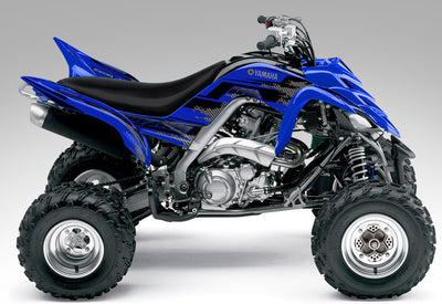 Racer-X - Blue Background, Black Design