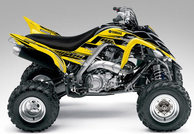 Racer-X - Yellow Background, Black Design