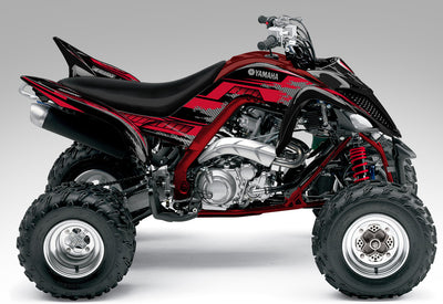 Racer-X - Black Background, Red Design