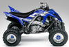 Racer-X - Blue Background, White Design