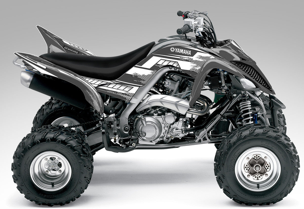 Racer-X - Grey Background, White Design