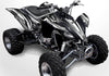 Racer X - Black Background White Design