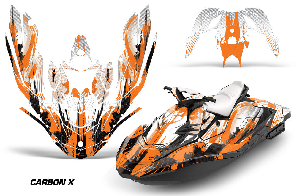 Carbon X - Orange Design