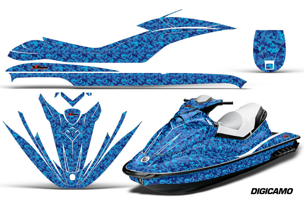 Digi Camo - Blue Design