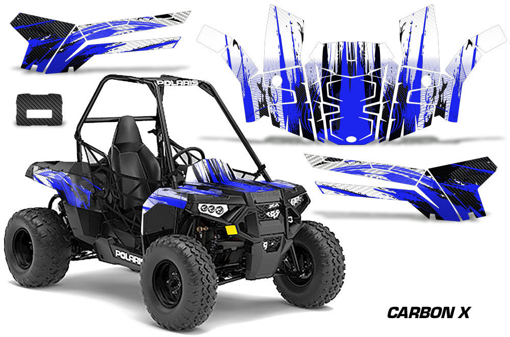 Carbon X - Blue Design