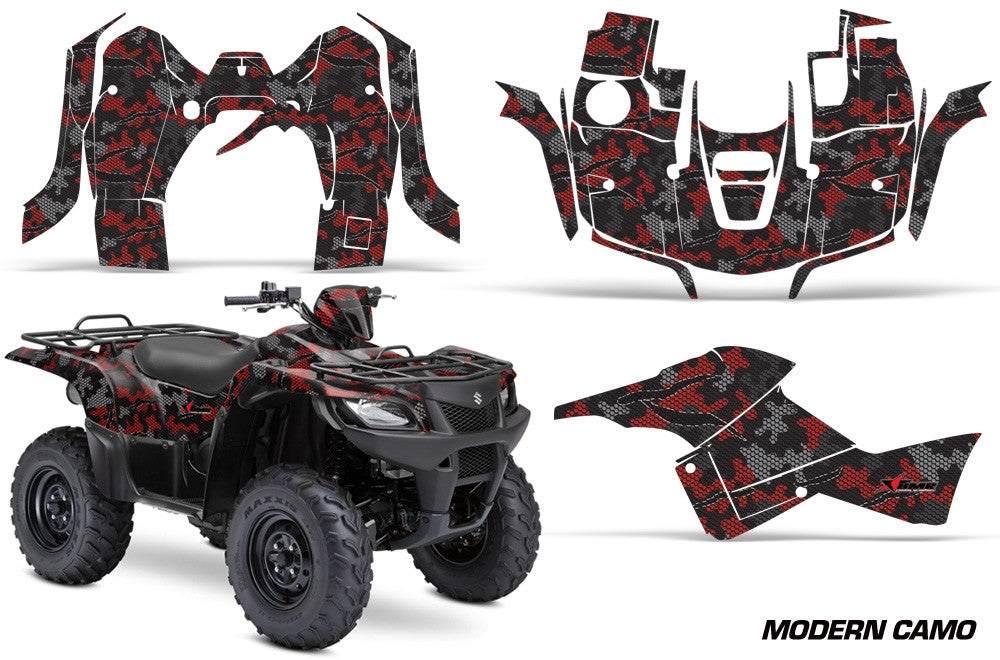 Modern Camo - Red Design