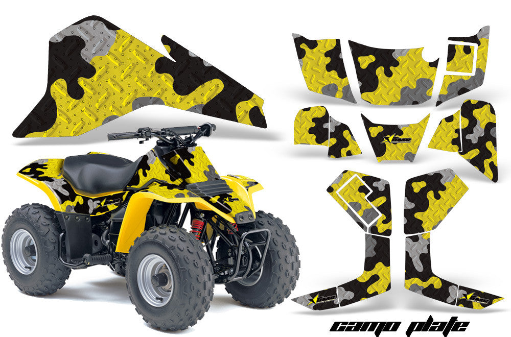 Camo Plate - Yellow Design