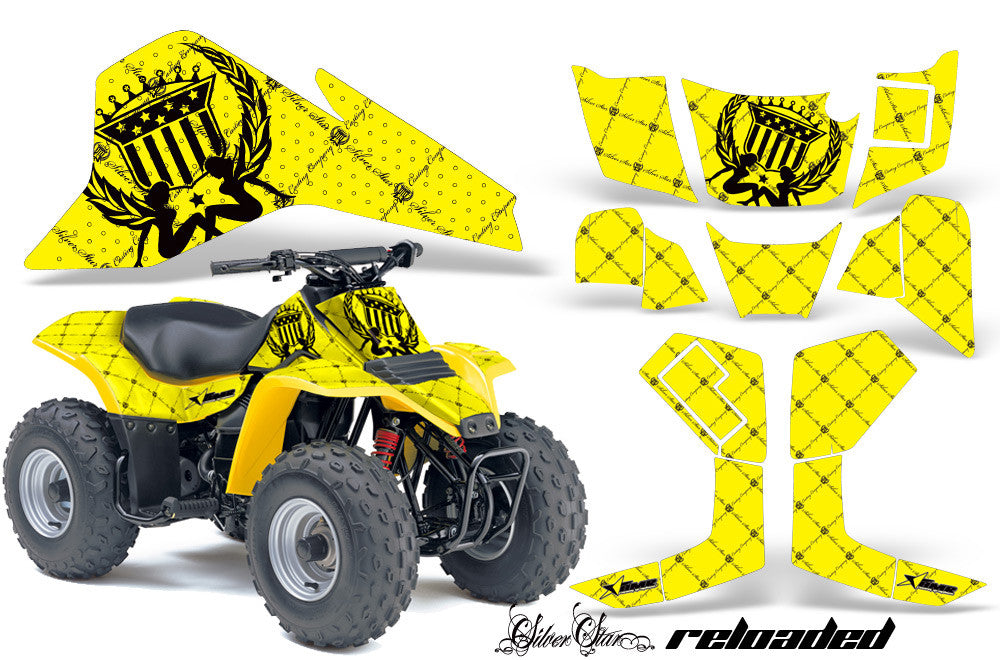 Reloaded - Yellow Background Black Design