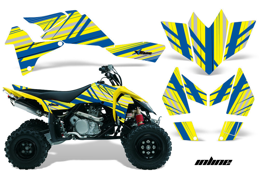 Suzuki LTR 450 quad graphics kits - Invision Artworks Powersports