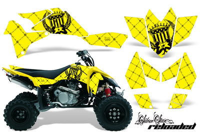 Reloaded Yellow Background Black Design