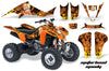 Motorhead Mandy - Orange BackgroundOrange Design