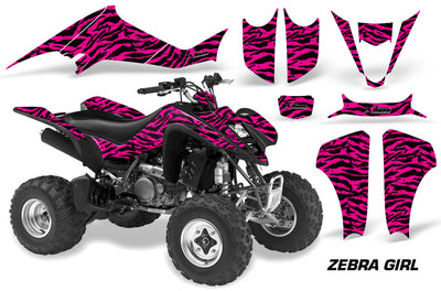Zebra Girl - LTZ400 Pink Background Black Design
