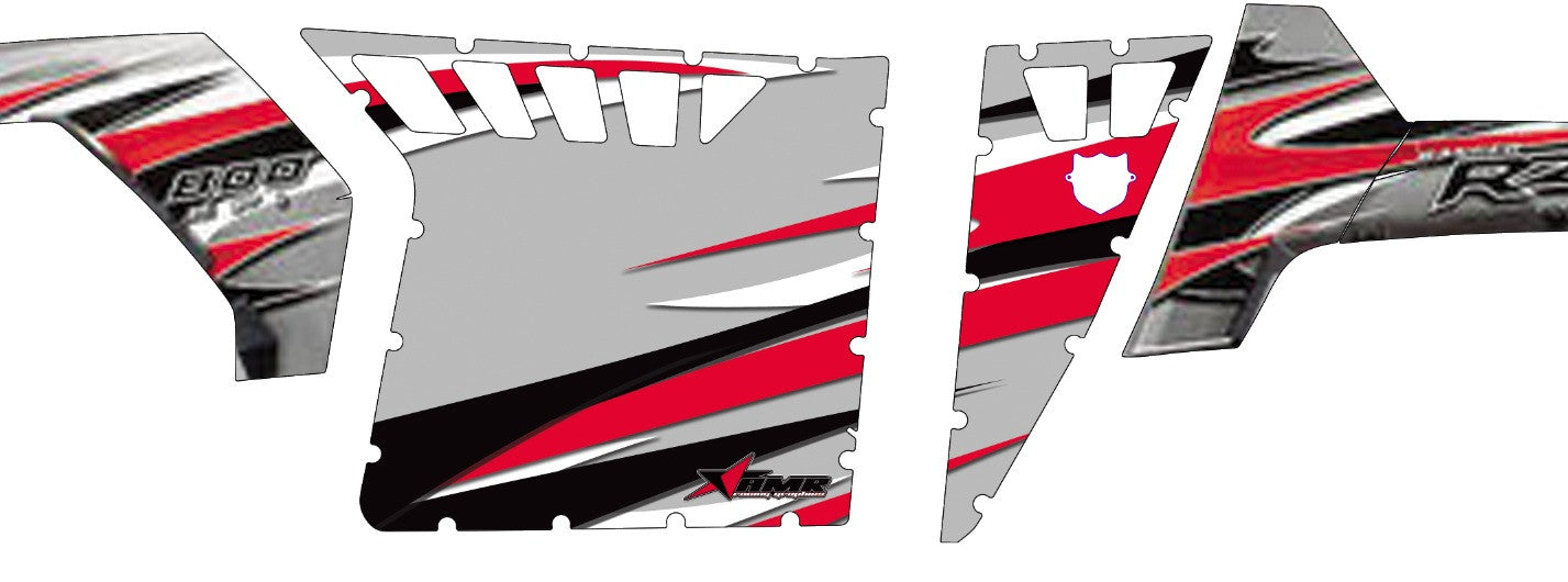 Turbo Silver - Pro Armor RZR 2 Door Kit