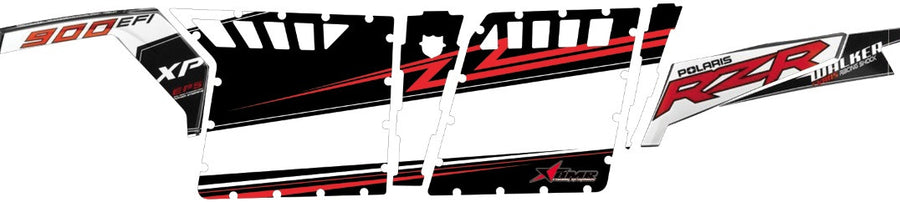 Walker Evens- Pro Armor layout of a RZR900XP for 4 doors