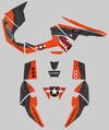 War Machine - Orange Background, Black Design