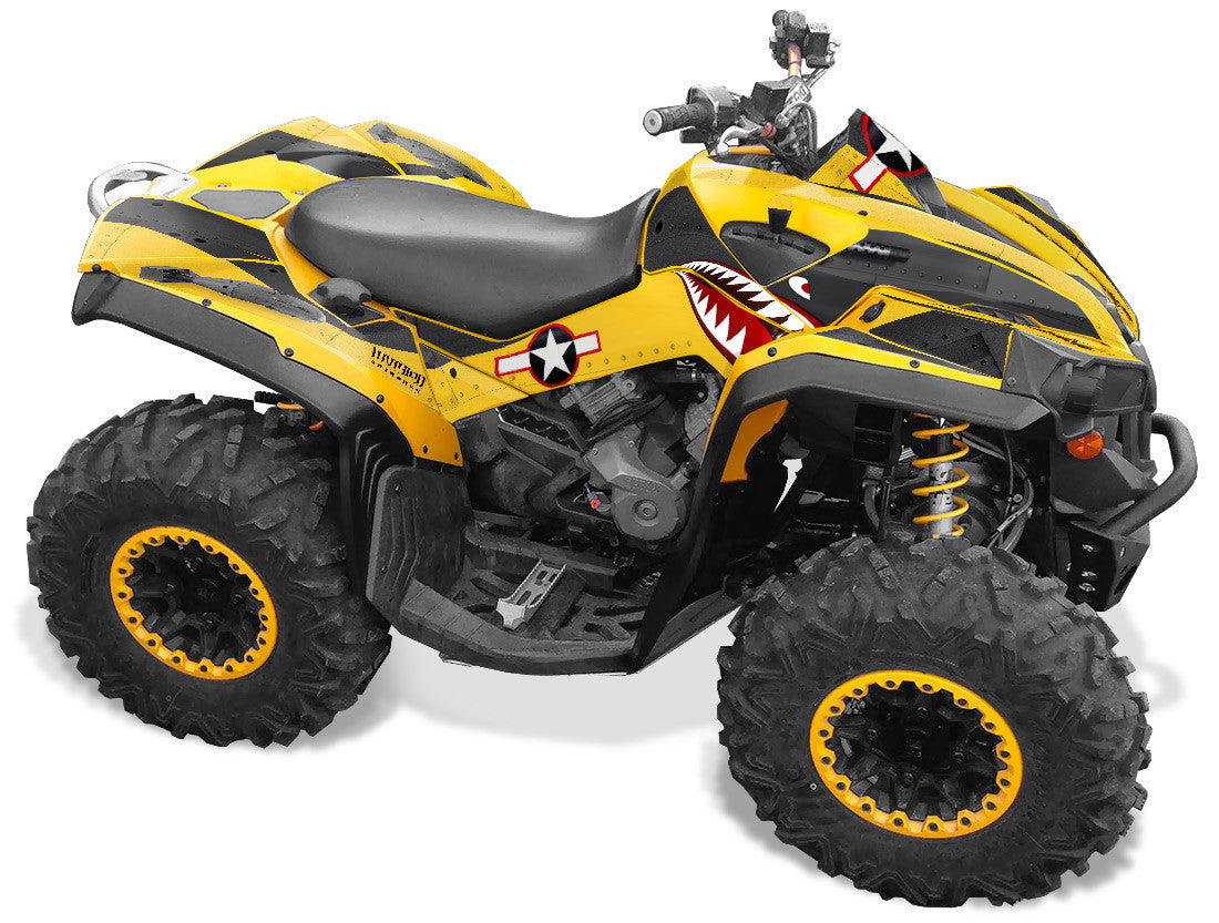 War Machine - Yellow Background, Black Design