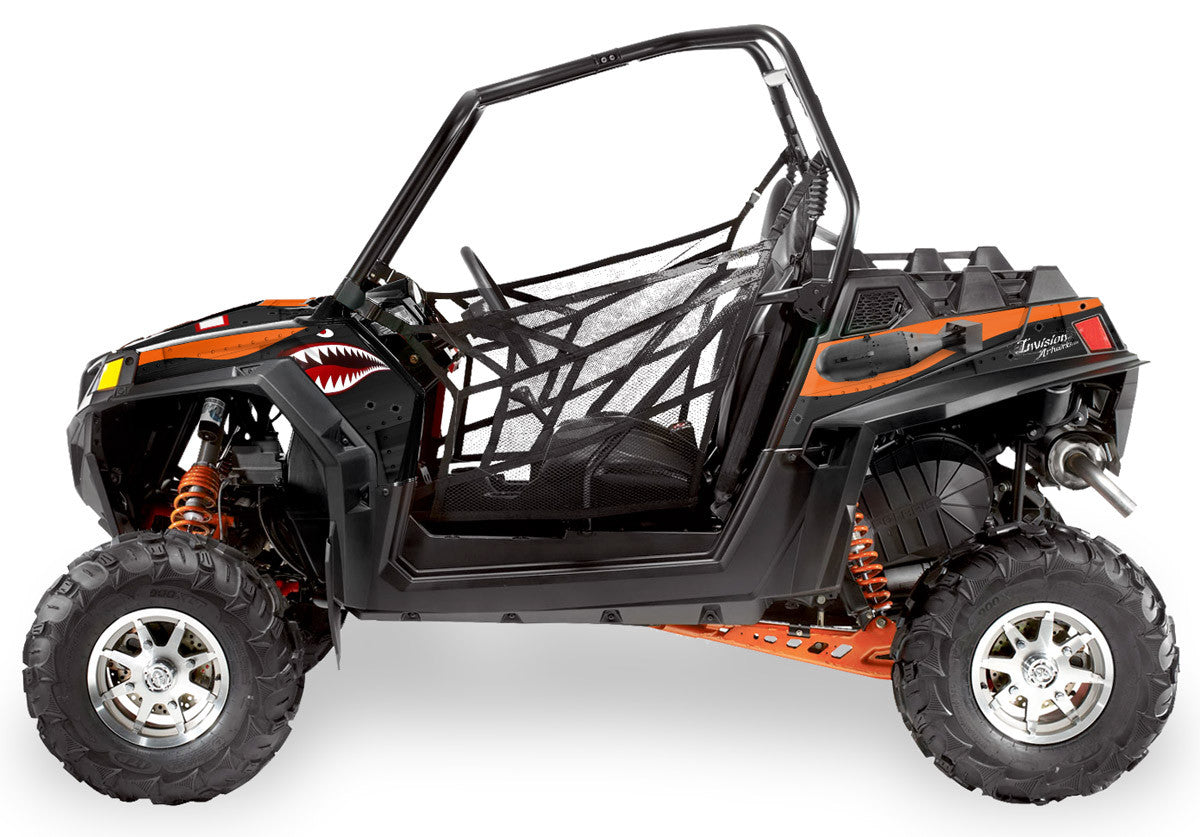 War Machine Black Background Orange Design