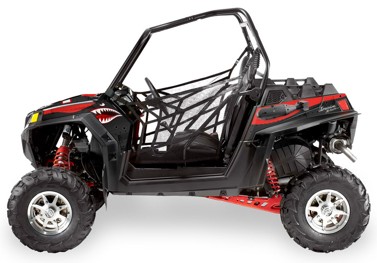 War Machine Black Background Red Design