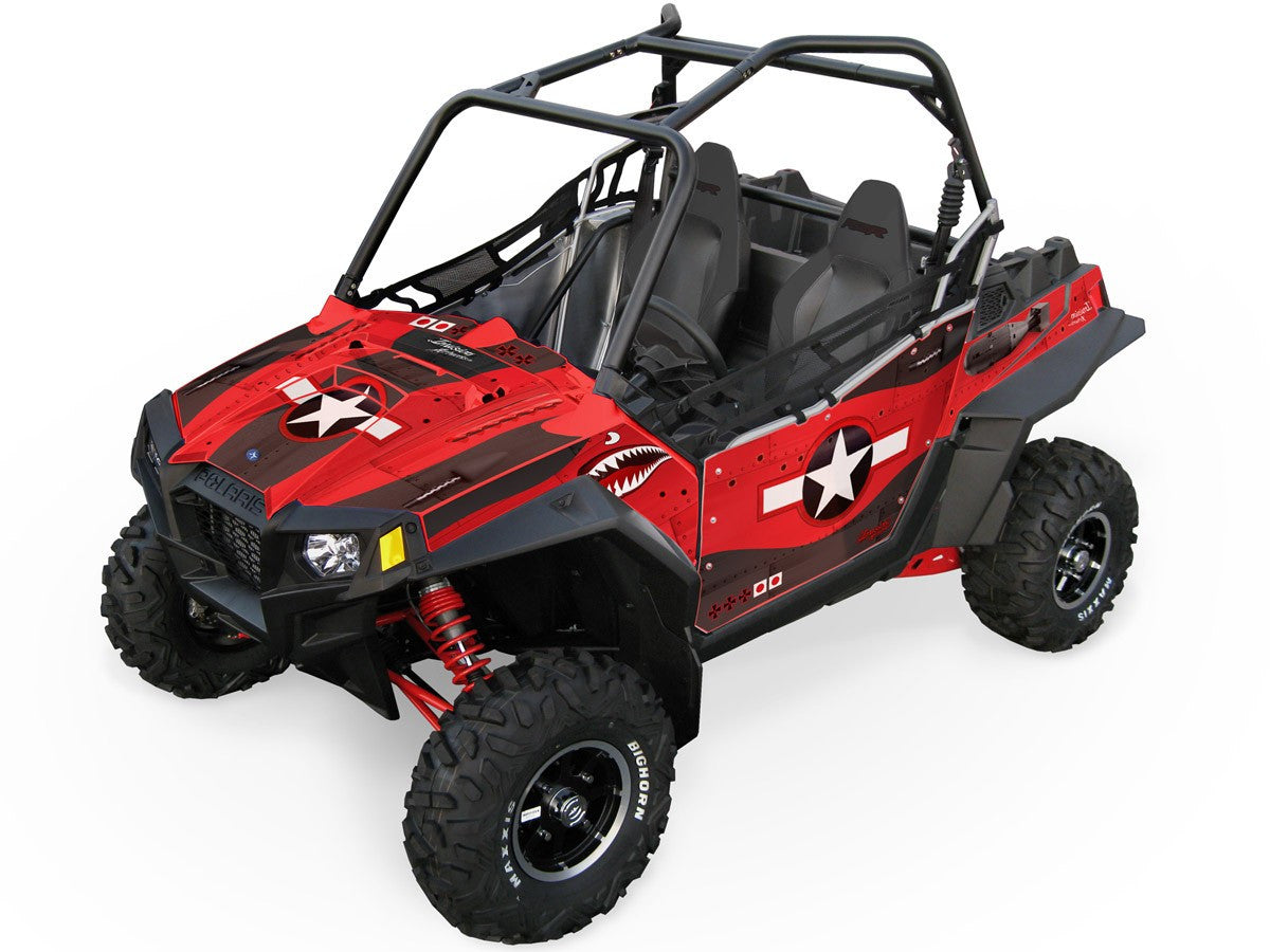 Polaris RZR 900XP 2DR Graphics Kit w/ Full Door Coverage (2011-2014)