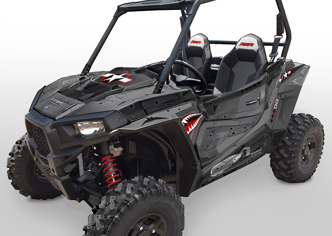 War Machine - Black Background Black Design