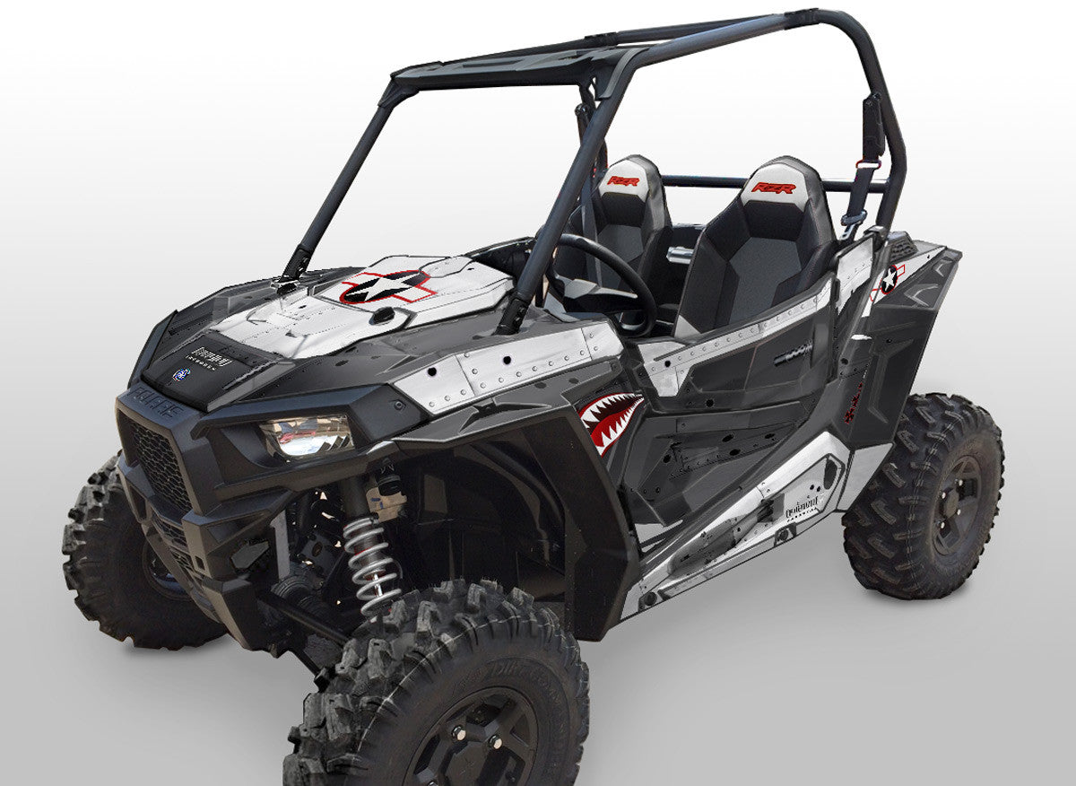 War Machine - Silver Background Black Design Design