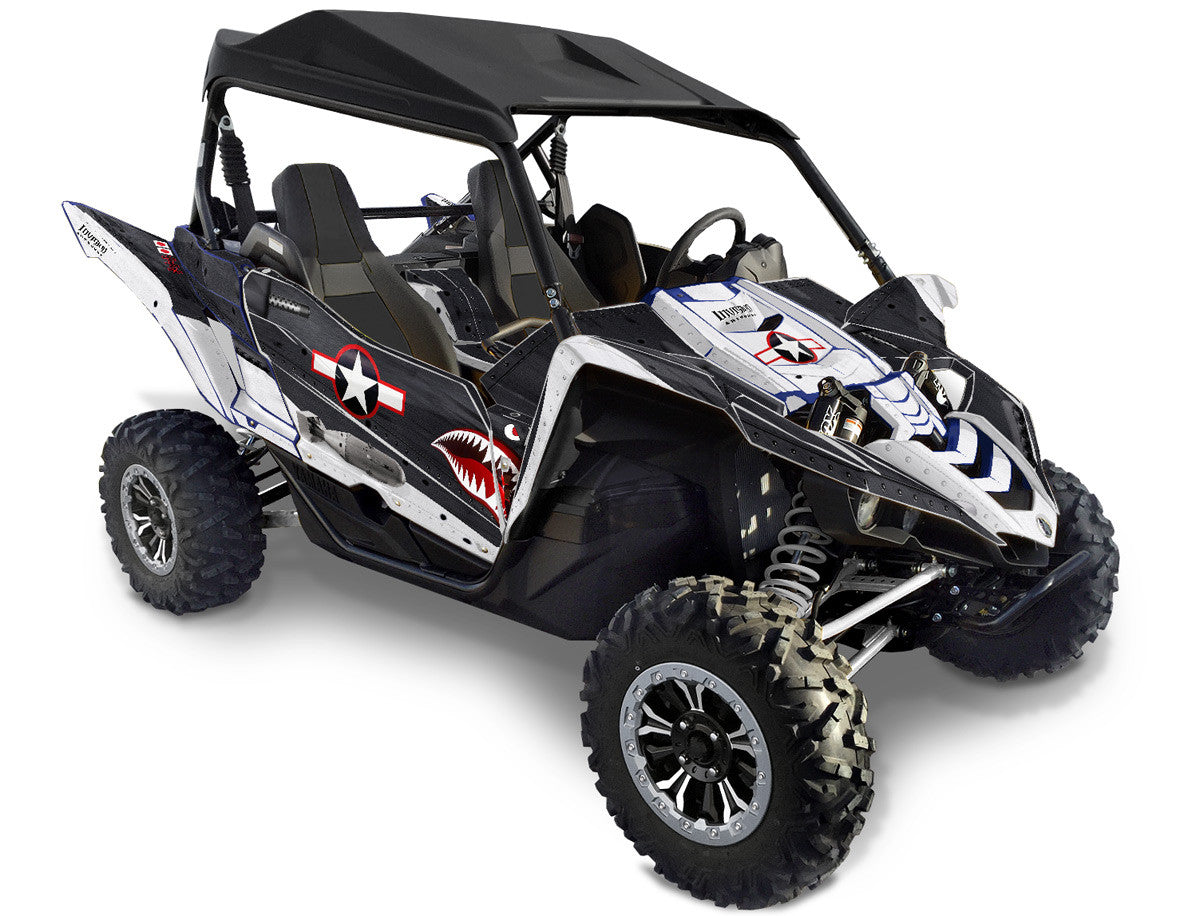 War Machine - Black Background, Silver Design