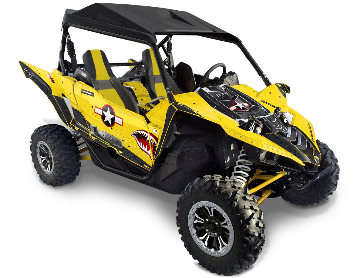 War Machine - Yellow Background, Black Design