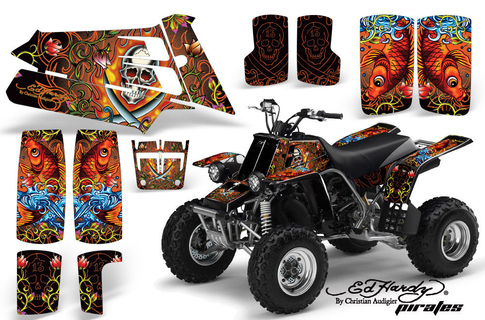Ed Hardy Pirates - Orange Design