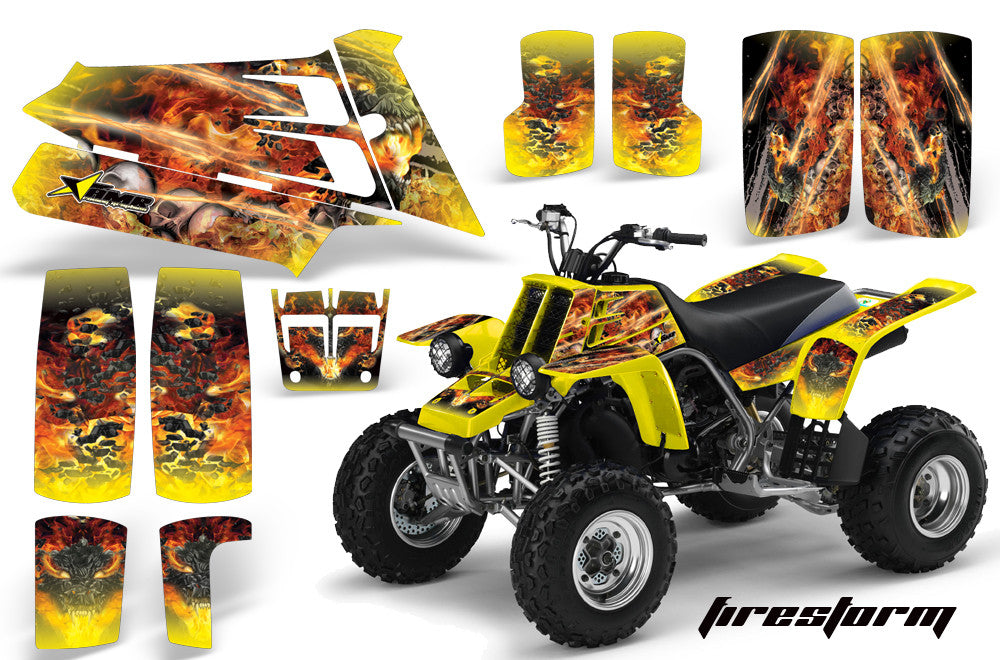 Firestorm - Yellow Background