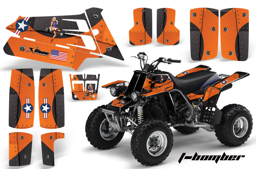 T- Bomber - Orange Design