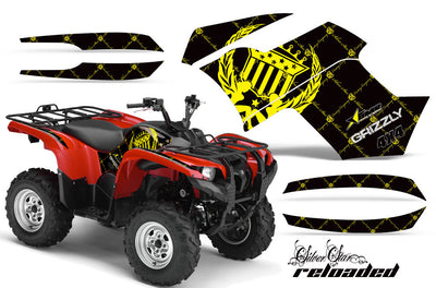 Reloaded - Black Background Yellow Design