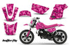 Skulls & Butterflies - Pink Background Pink Design