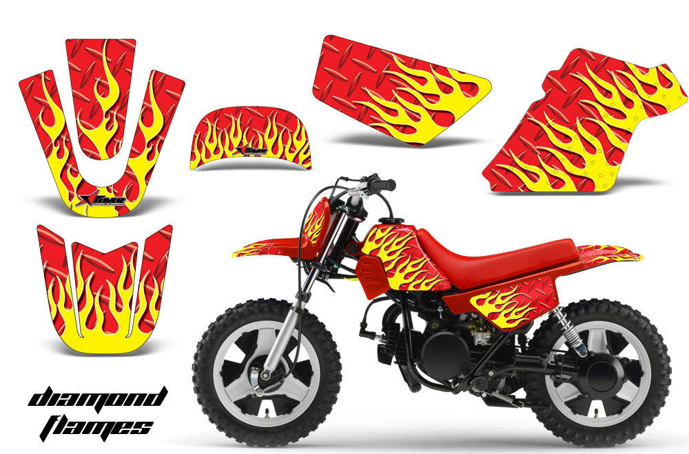 Yamaha PW50 Graphics Kits - Over 100 Designs Available - Invision