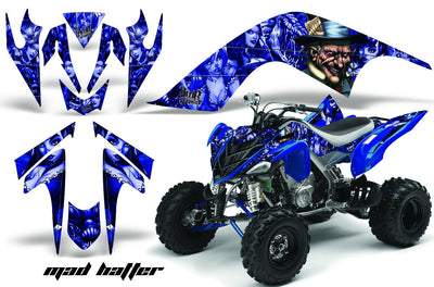 Mad Hatter - Blue Background Blue Design
