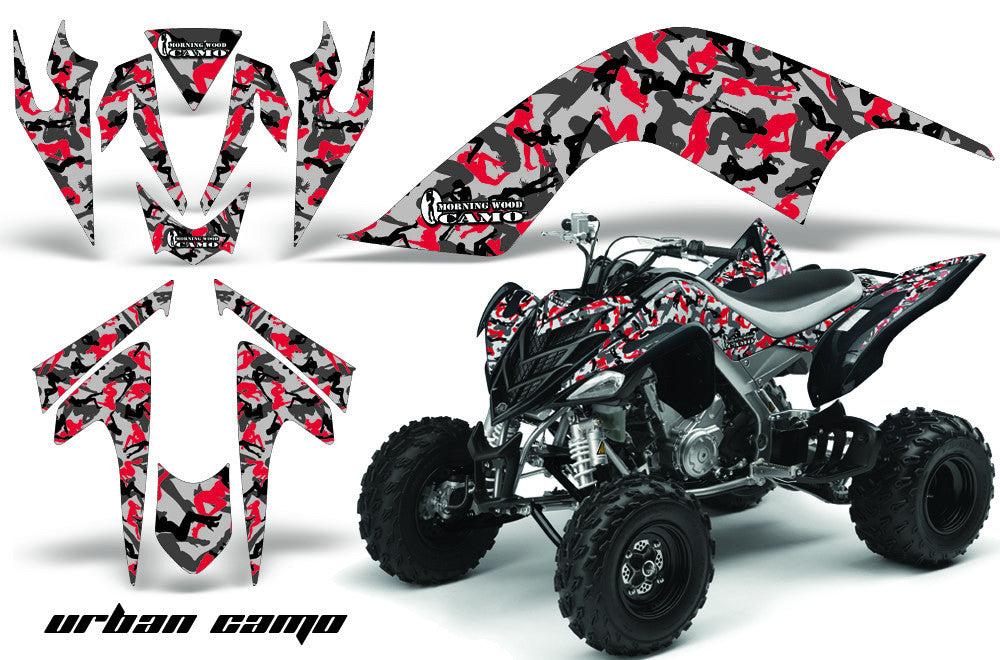 Urban Camo Girl - Red Design