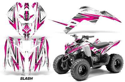 Slash - White Background Pink Design