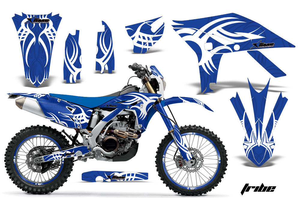 (2012-2015) Tribe - Blue Background White Design