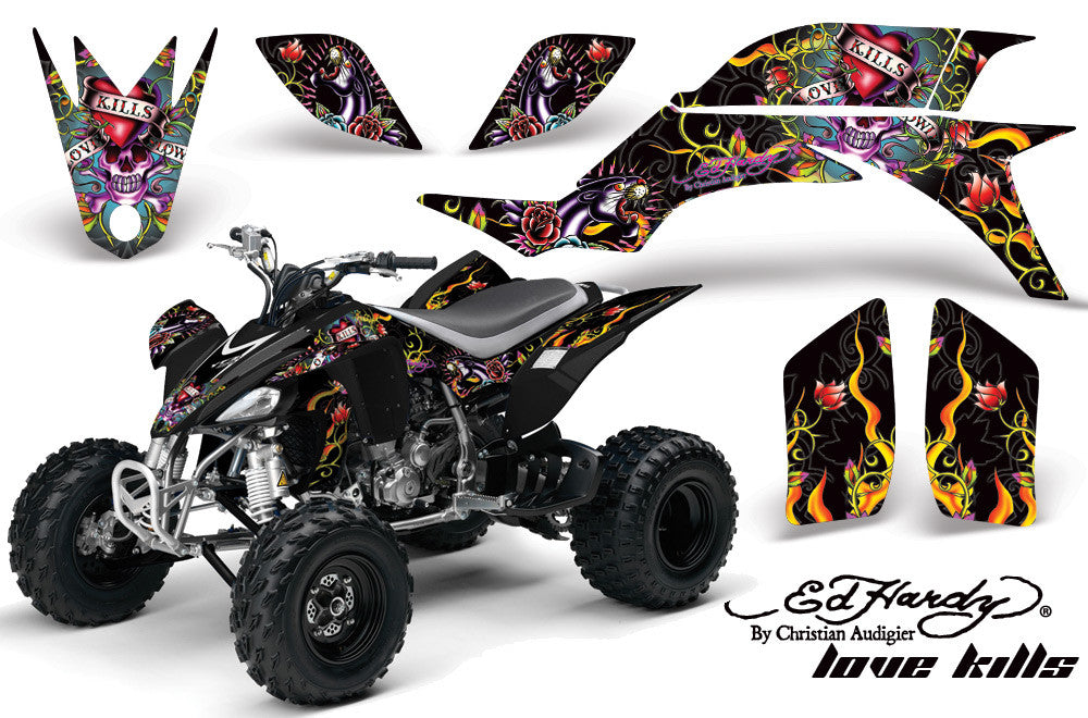 Ed Hardy Love Kills - Black Background