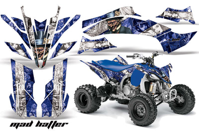 Mad Hatter - Blue Background White Design (2009-2013)