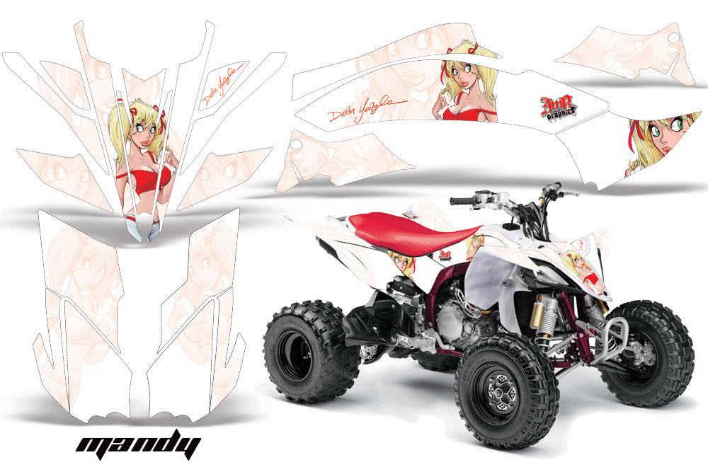 Mandy - White Background Red Design (2009-2013)