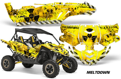 Meltdown - Yellow Background Black Design