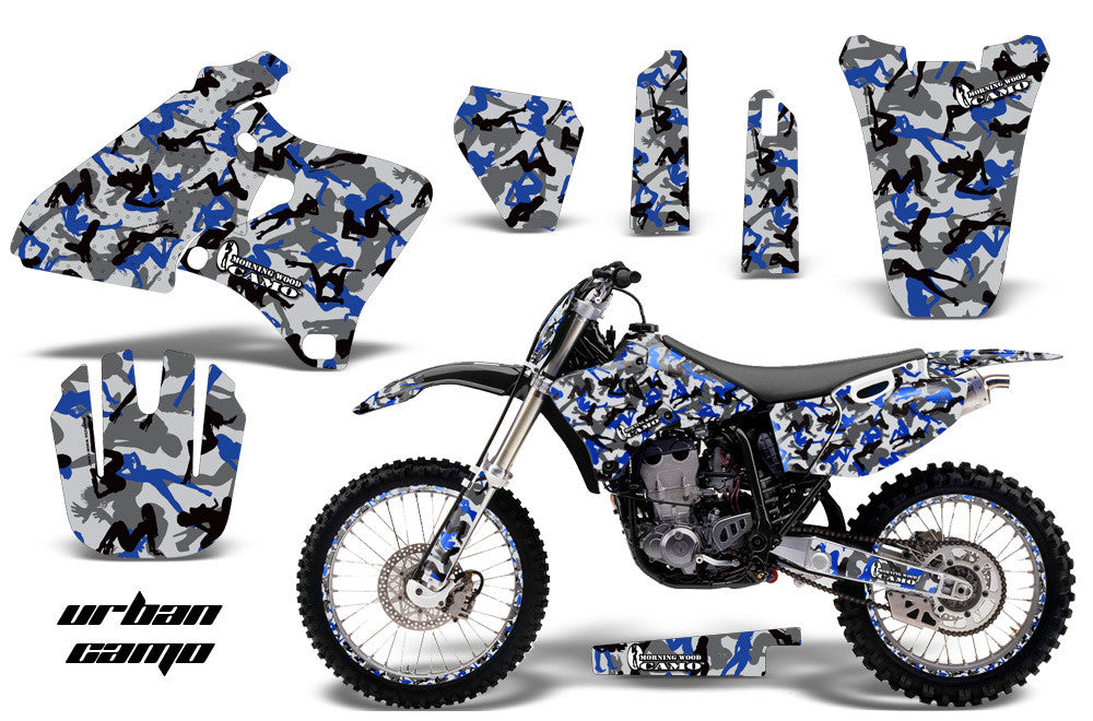 Urban Camo Girl - Blue Design