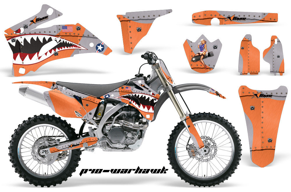 Kit de gráficos para Yamaha YZ 450F (2008-2009) Swift Series Amarillo 09  Mil - Adhesivos para moto Dirt Pit Bike - Adhesivos de motocross de  carreras