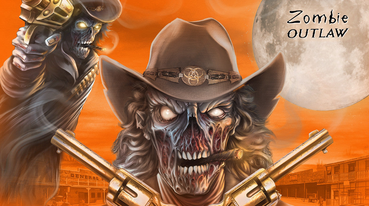Zombie Outlaw - Orange Design