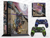 Sony PlayStation 4 Graphics - Console Skin with 2 Controller Skins - Zombie Outlaw